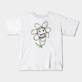 Smile flower Kids T-Shirt